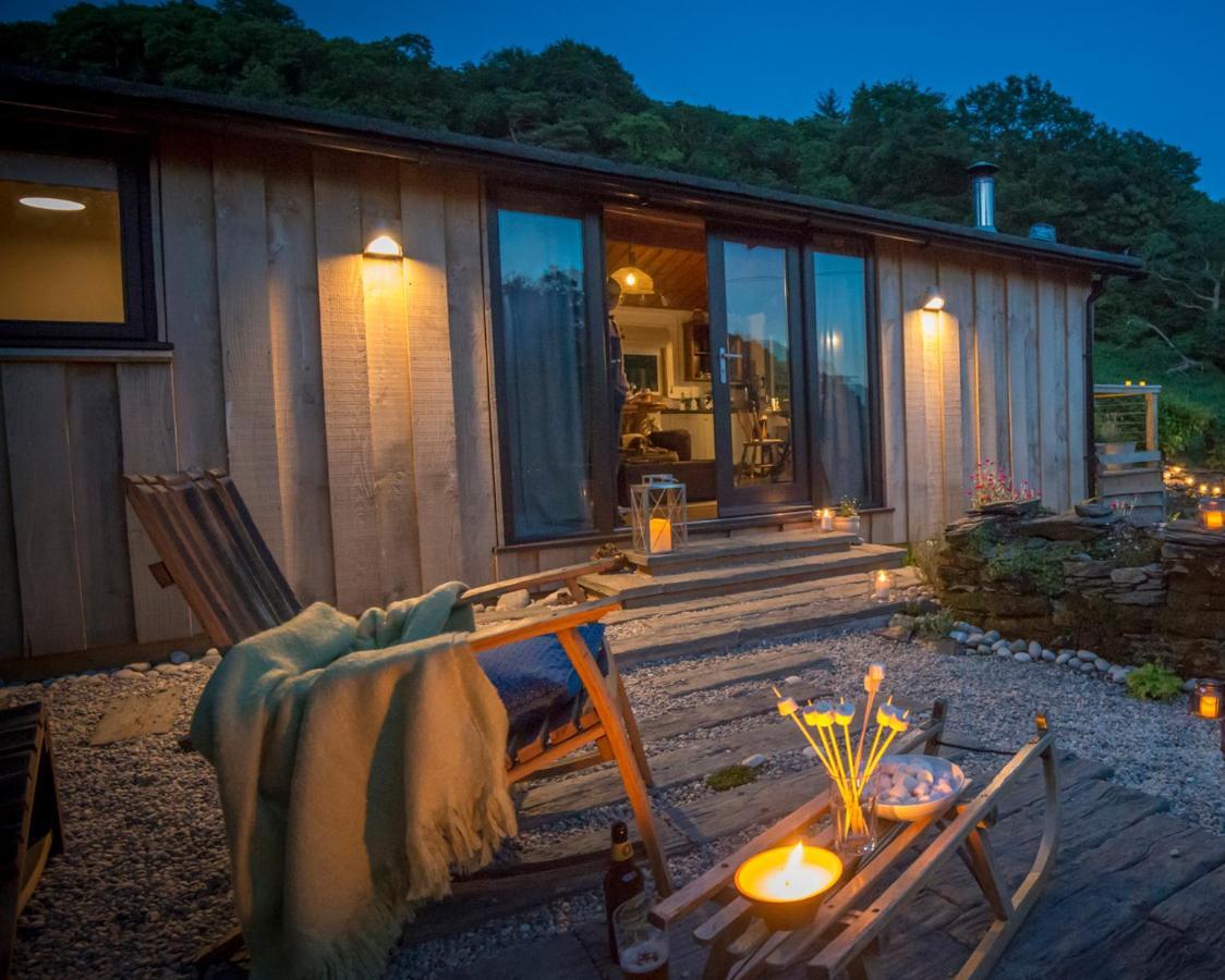 Little Kestrel Cabin Villa Pennal Exterior photo
